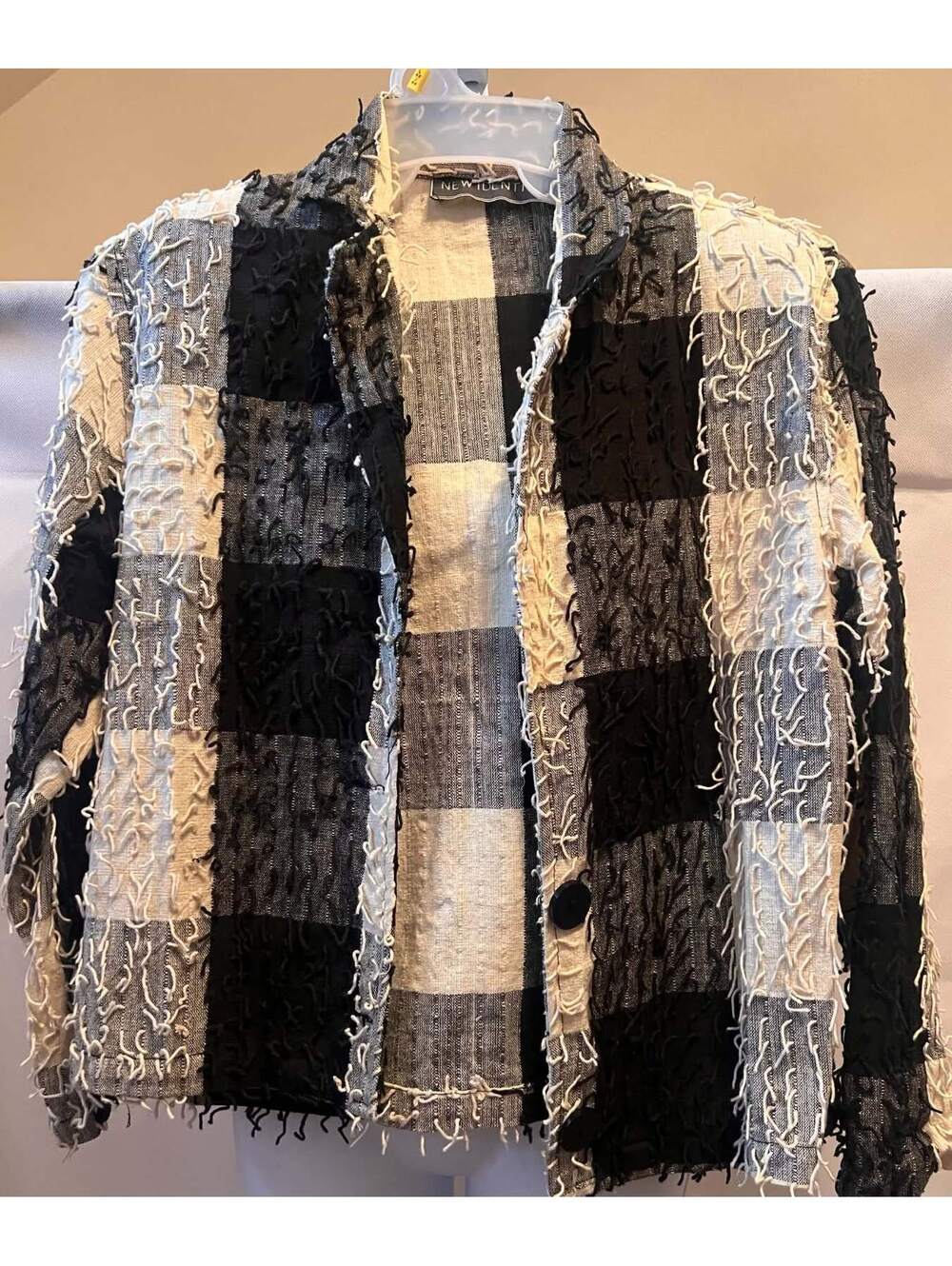 Vintage New Identity Women S Patchwork Fringe Jacket